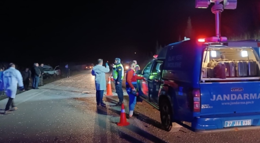 Gaziantep-Nizip yolunda can alan kaza