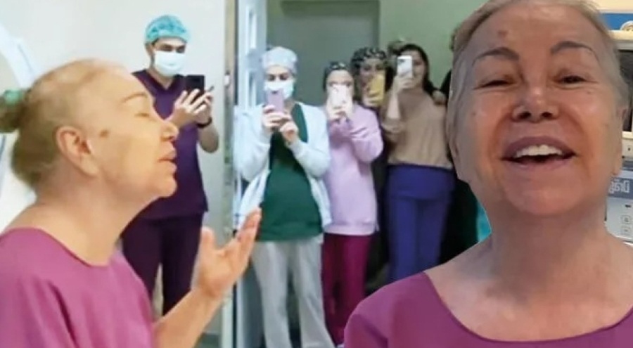 Şarkıcı Bedia Akartürk gençleşmek için estetik yaptırdı