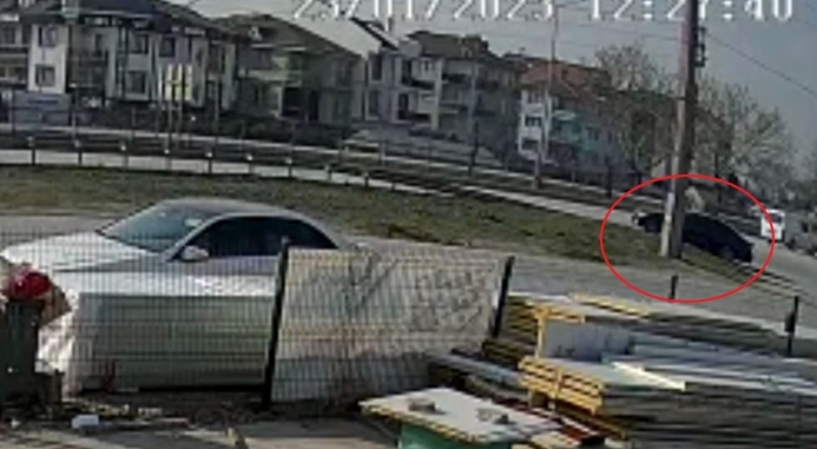 Bursa'da rahatsızlanan sürücü ters yöne girip kaza yaptı