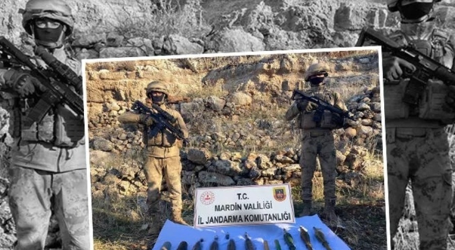 Terör örgütü PKK'ya ait mühimmatlar ele geçirildi