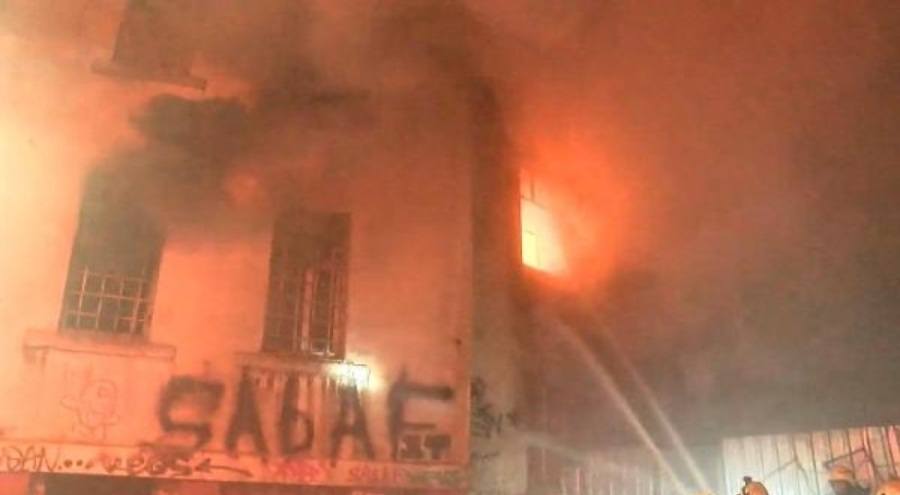 İstanbul'da kilise yangını