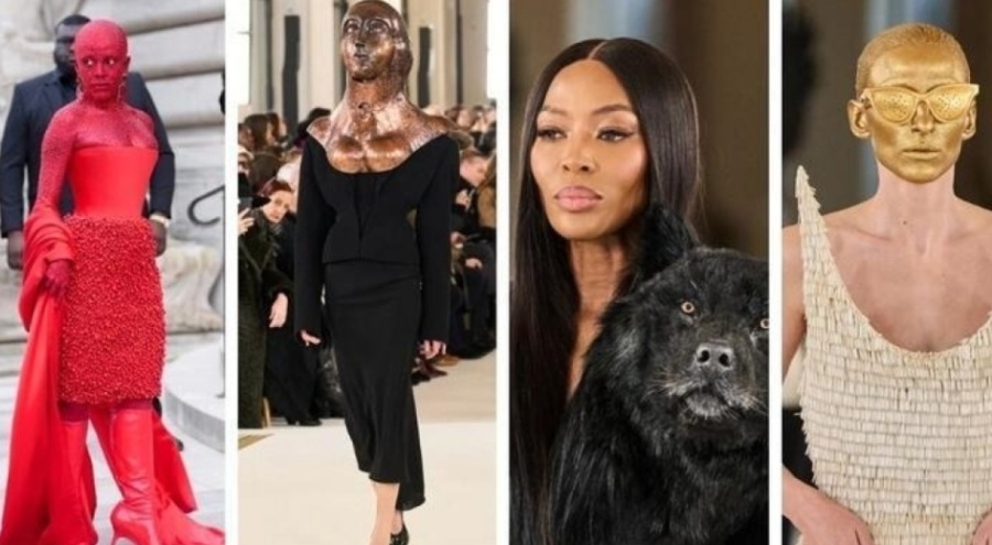 'Cehennem' modası ilhamıyla İtalyan moda evi defile düzenledi
