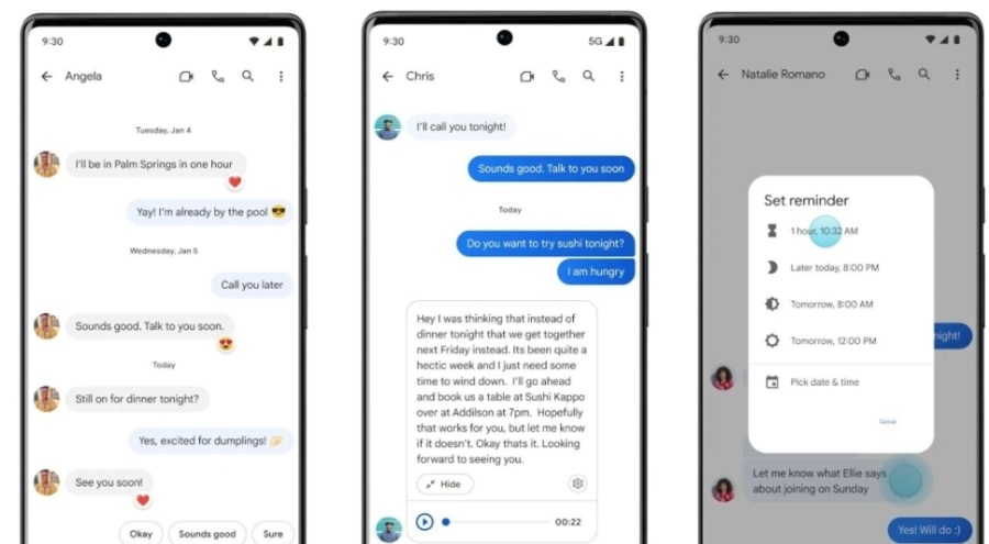 Google Mesajlar'a 'profil oluşturma' özelliği geliyor