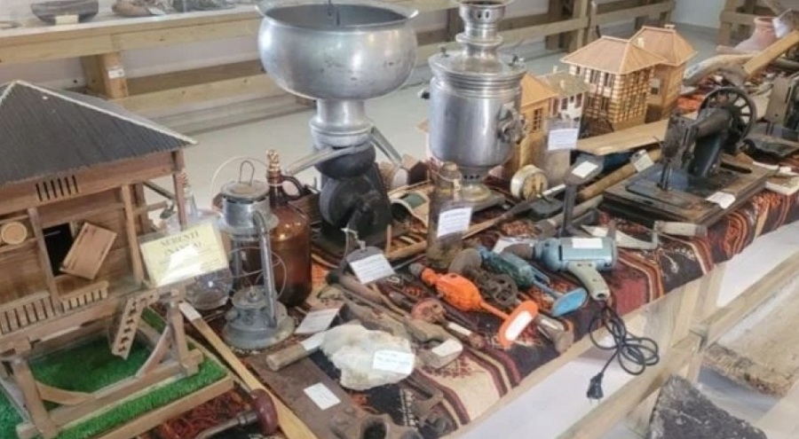 Artvin'de müzede sergilenen patlamamış bomba imha edildi