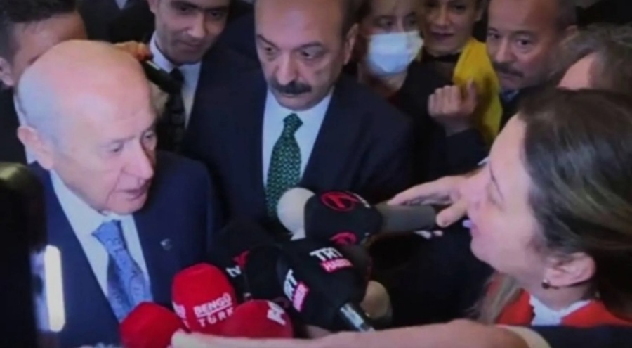 Bahçeli'den Sinan Ateş sorusuna "İşine bak" yanıtı