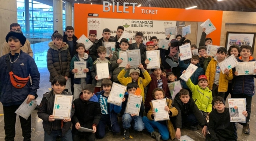 Bursa Fetih Müzesi öğrencileri ağırladı