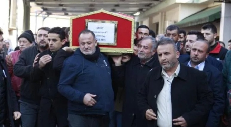 Uzman çavuş Muammer Ay, Hatay'da son yolcuğuna uğurlandı