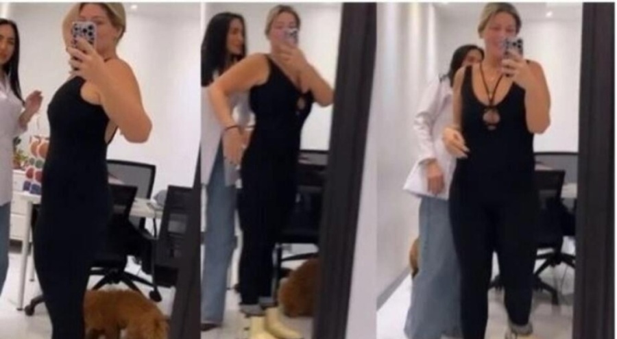 Pelin Öztekin buzla zayıflamış