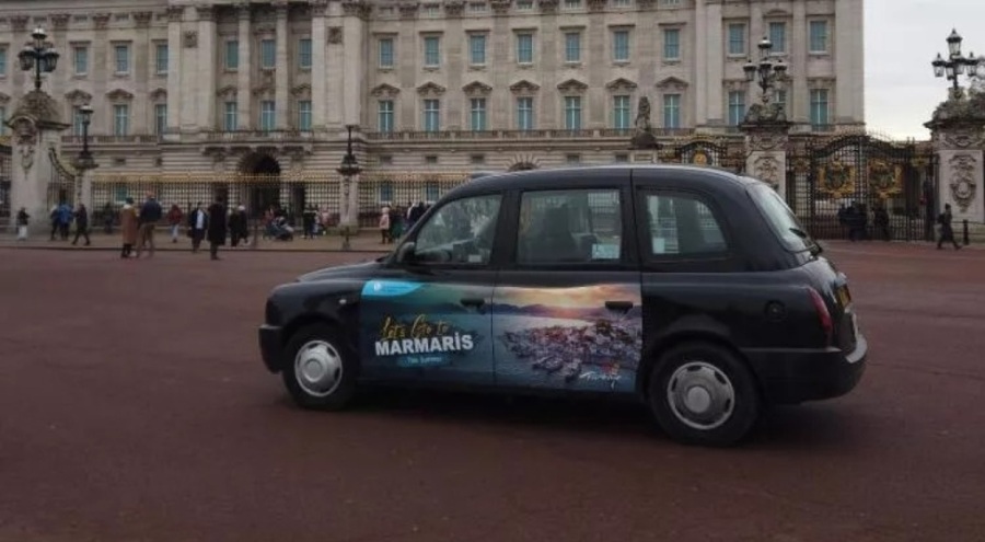Marmaris, Londra sokaklarında tanıtıldı