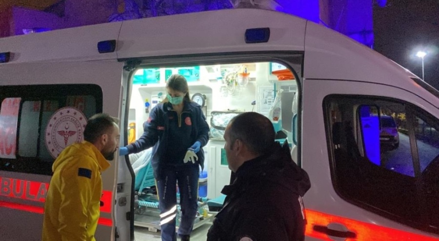 Kocaeli'de genç kadın, tartıştığı eşini yaraladı