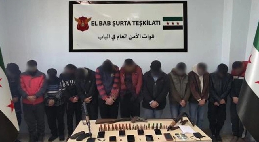 El-Bab'da DEAŞ'a yönelik operasyonla 16 terörist yakalandı
