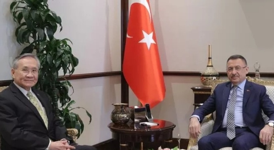 Cumhurbaşkanı Yardımcısı Oktay, Tayland Başbakan Yardımcısı ile bir araya geldi