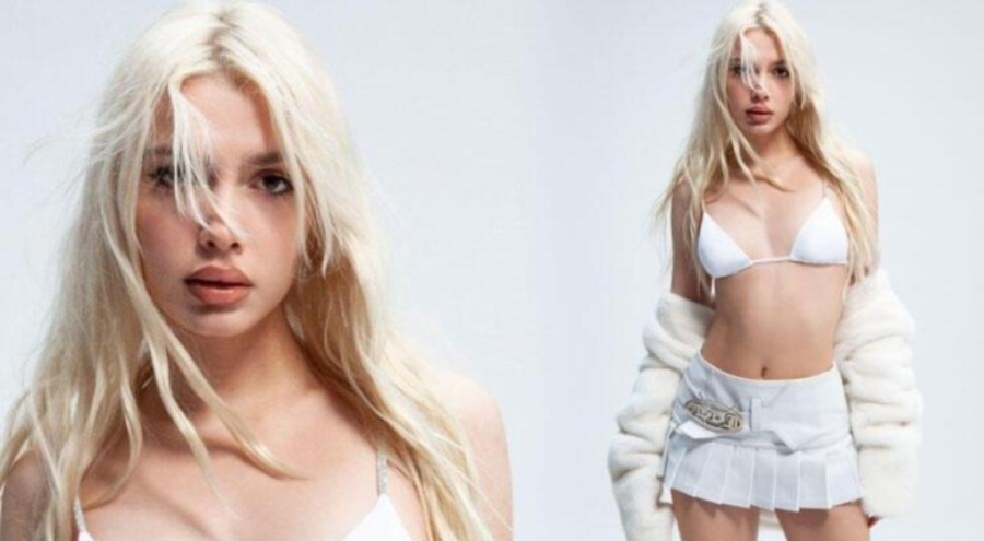 Aleyna Tilki düşük bel modasına uydu