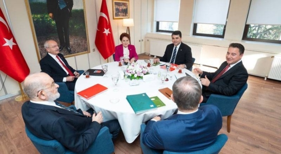 Altılı Masa'dan ortak paylaşım: "Milletimiz için buradayız"