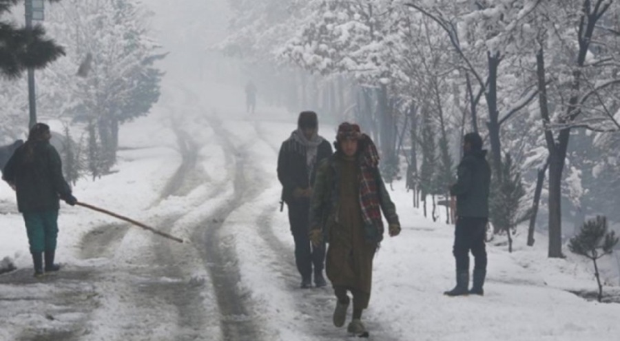 Afganistan'da  hava sıcaklığı eksi 34'e kadar düştü