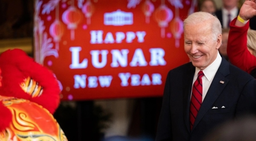 Beyaz Saray'da bir ilk yaşandı, Ay Yeni Yılı kutlamaları burada yapıldı