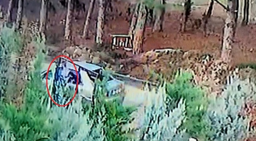 Bursa'daki cinayet anı güvenlik kameralarına yansıdı