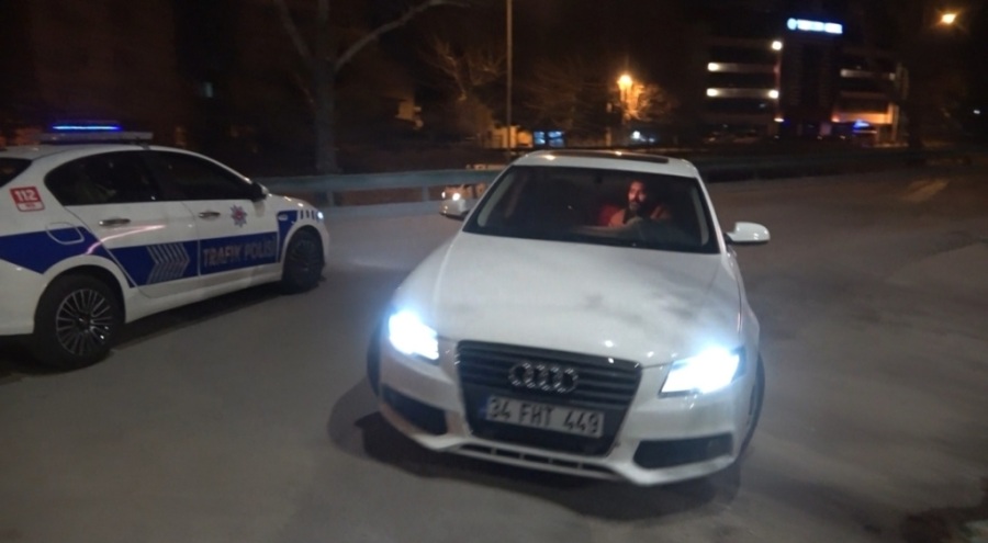 Bursa'da uygulama noktasından kaçtı ama cezadan kaçamadı