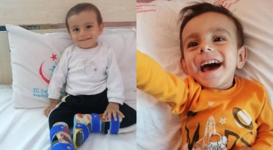 Bursa'da gönüllüler SMA'lı Göktuğ bebek için sahne aldı