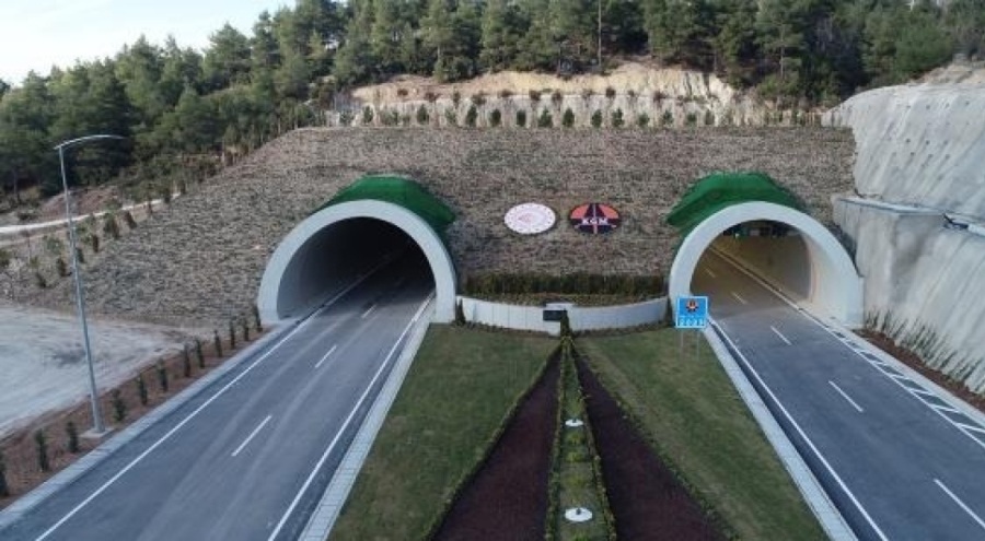 Honaz Tünelleri açıldı