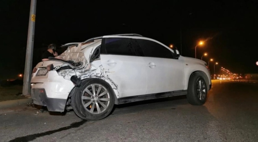 Hastaneye giderken kaza yaptı: 3 yaralı