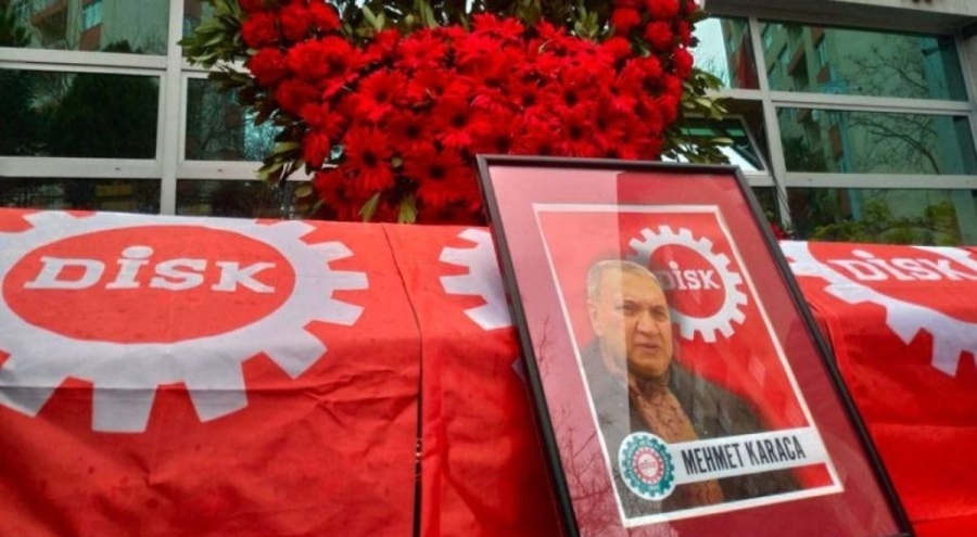Eski DİSK Genel Sekreteri Karaca toprağa verildi