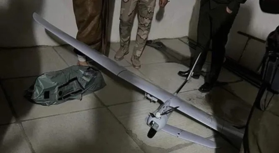 Kerkük'te çatıya İHA düştü