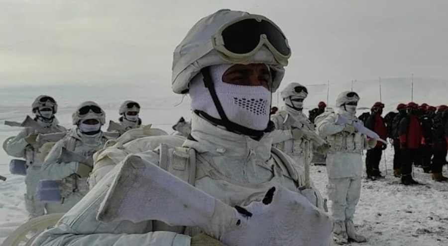 'Kış Tatbikatı-2023' Kars'ta eksi 17 derecede yapıldı