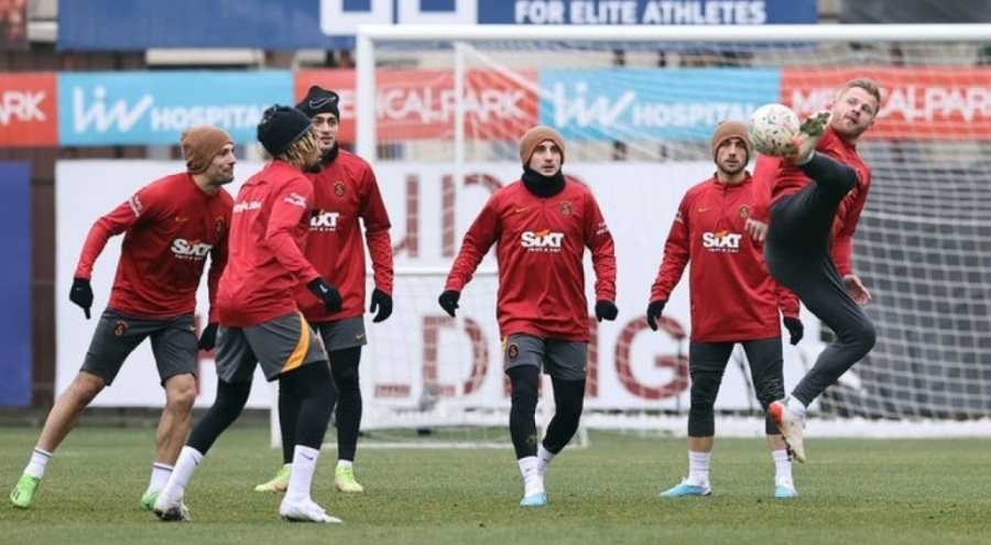 Galatasaray'da Ümraniyespor hazırlıkları sürüyor