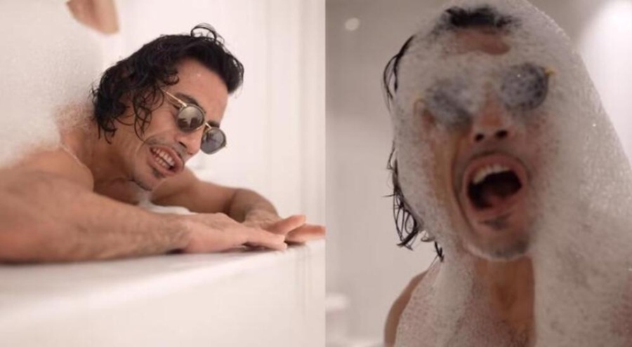 Nusret'ten hamam pozları