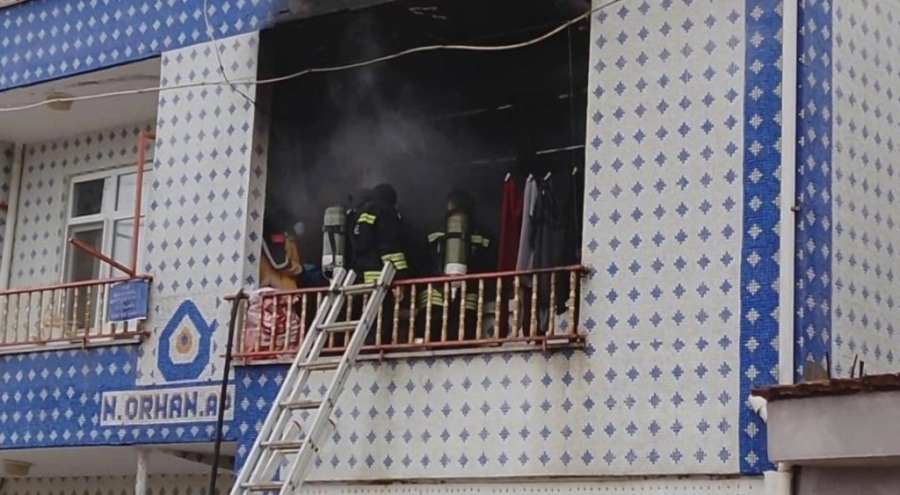 Samsun'da çıkan yangında bir yaşındaki bebek yaşamını yitirdi