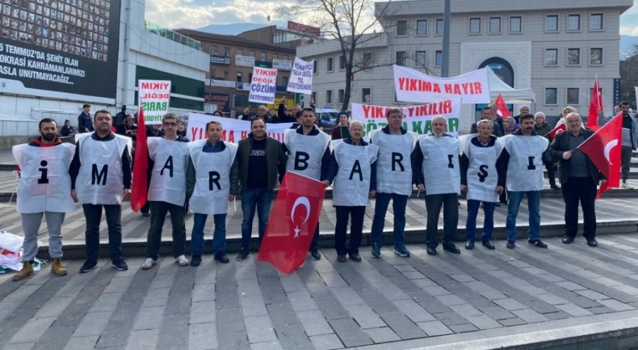 Bursa'da İmar Barışı Mağdurları Platformu'ndan çözüm çağrısı
