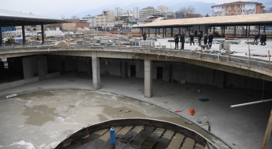 Bursa Osmangazi Meydanı'nda sona gelindi