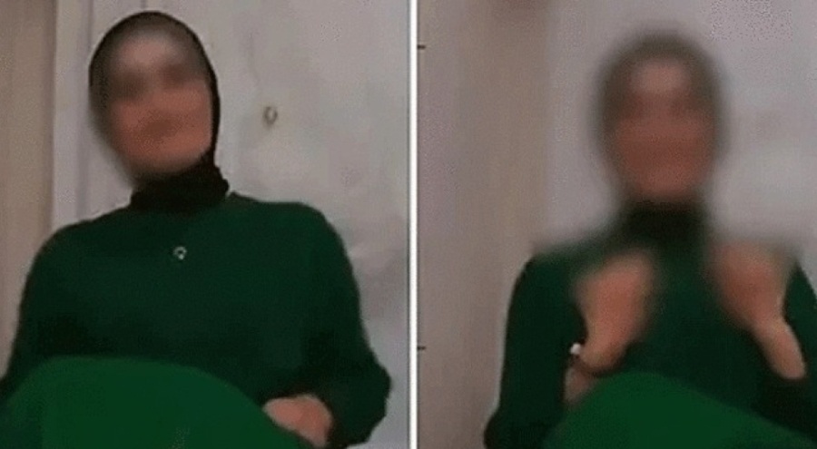 Çocuğunun yanında uygunsuz görüntüler çeken kadının ifadesi ortaya çıktı