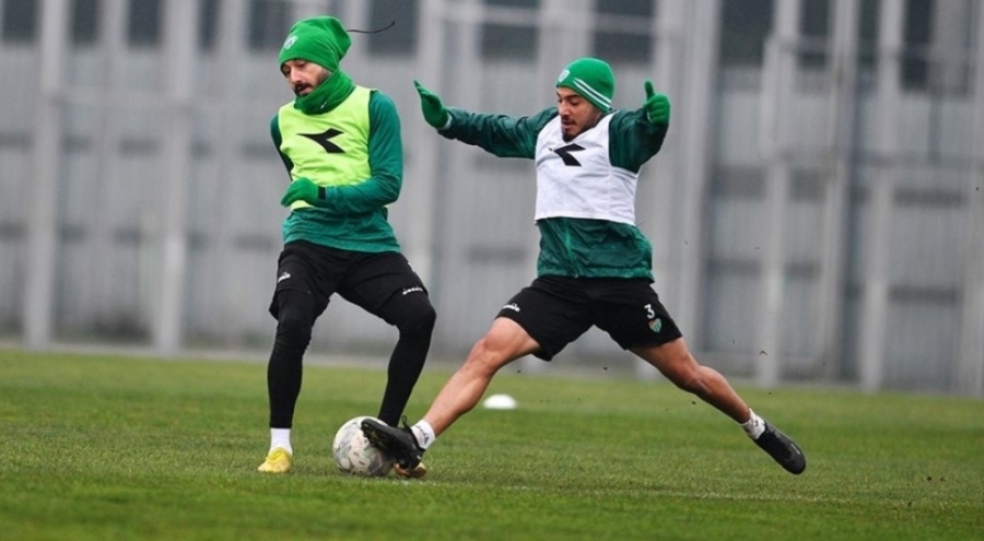 Bursaspor'da Çorum FK maçı hazırlıkları sürdü