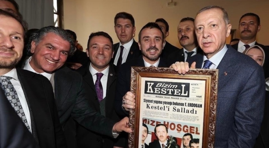 Kestel Belediye Başkanı Tanır'dan Cumhurbaşkanı Erdoğan'a 24 yıllık sürpriz