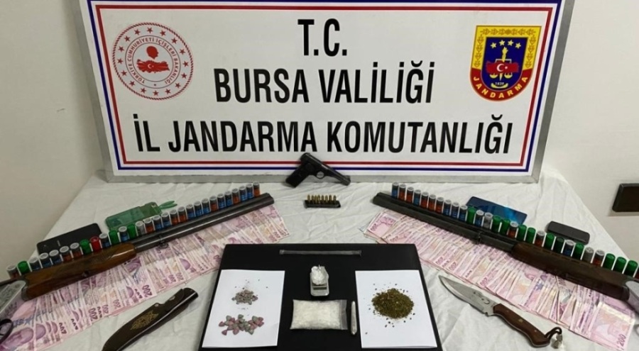 Bursa'da uyuşturucu operasyonu: 1 tutuklama