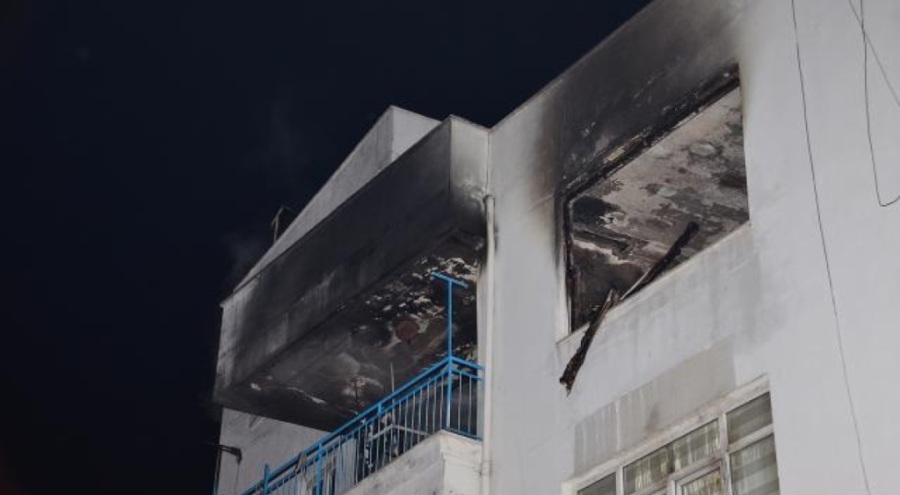 Ev sahibine kızan kiracı evi yaktı