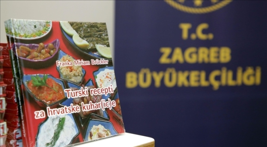 Hırvatistan'da "Hırvat aşçılar için Türk yemek tarifleri" kitabının tanıtımı yapıldı