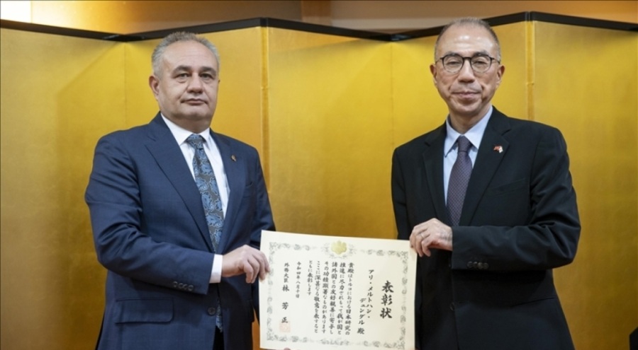 Prof. Dr. Ali Merthan Dündar'a Japonya'dan Ödül