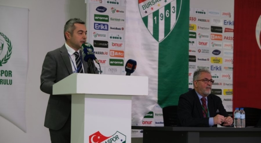 Bursaspor Kulübü Başkanı Banaz:  60. Yılımız Bursaspor'un bütün paydaşları için bir milât olmalıdır