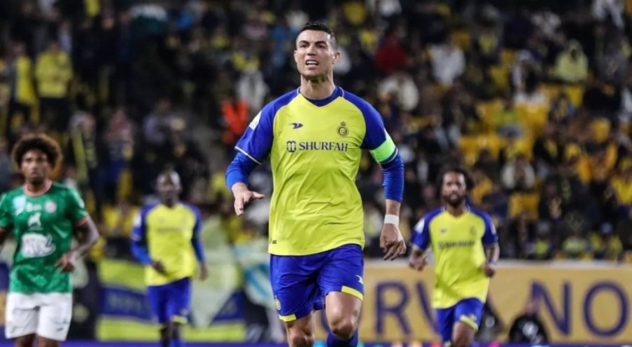 Ronaldo'dan, Al Nassr formasıyla gol