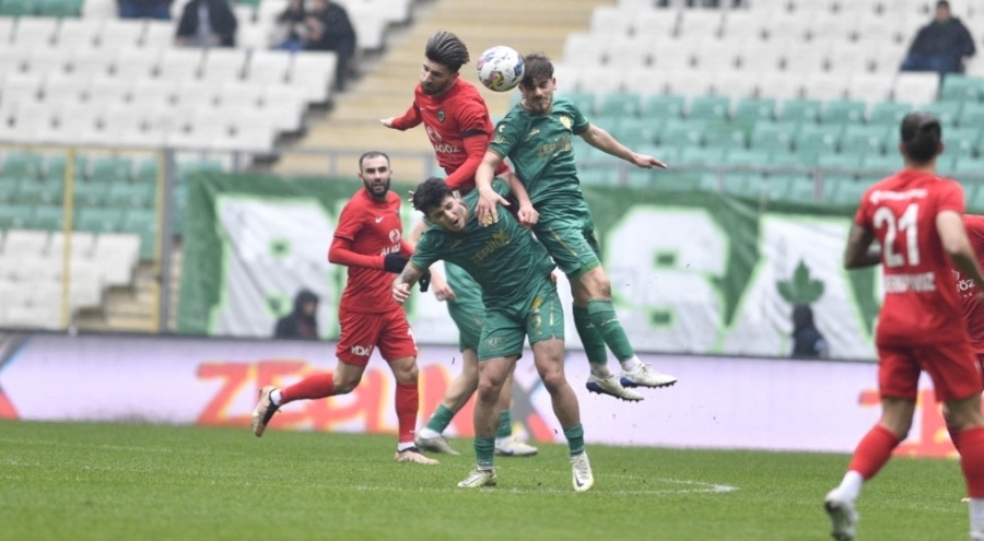 Bursaspor evinde kaybetti