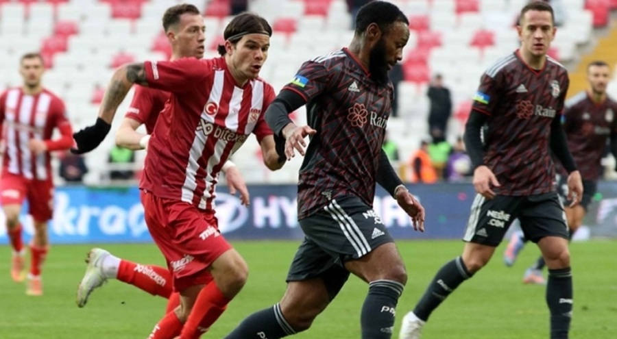 Beşiktaş Sivas deplasmanında mağlup oldu