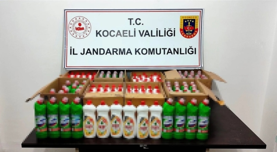 4 bin kilo sahte deterjan ele geçirildi