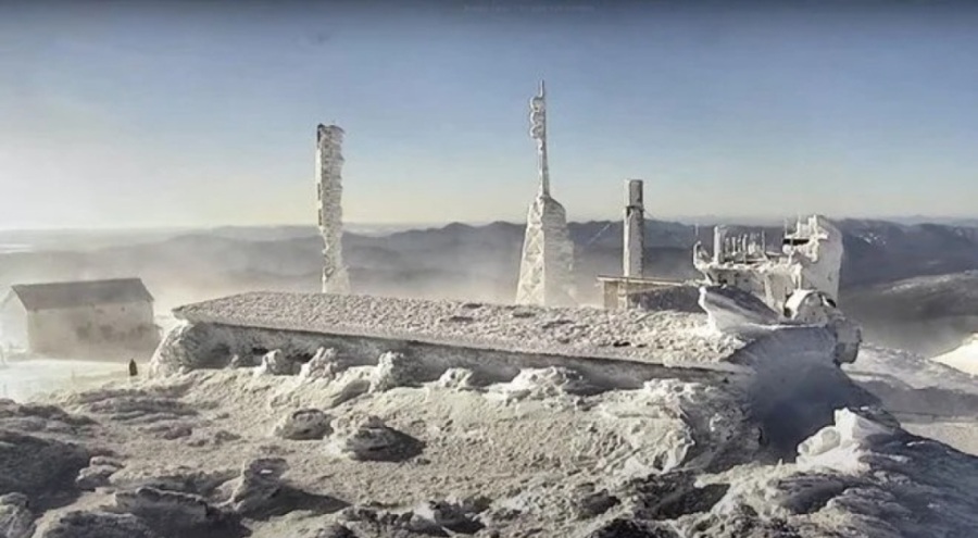 Amerika'da "rüzgar soğuğu" rekoru