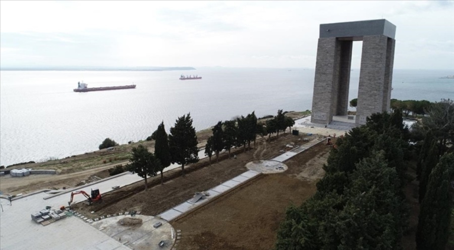 Şehitler Abidesi'nde Cumhuriyet'in 100. yılına özel düzenlemeler gerçekleştiriliyor