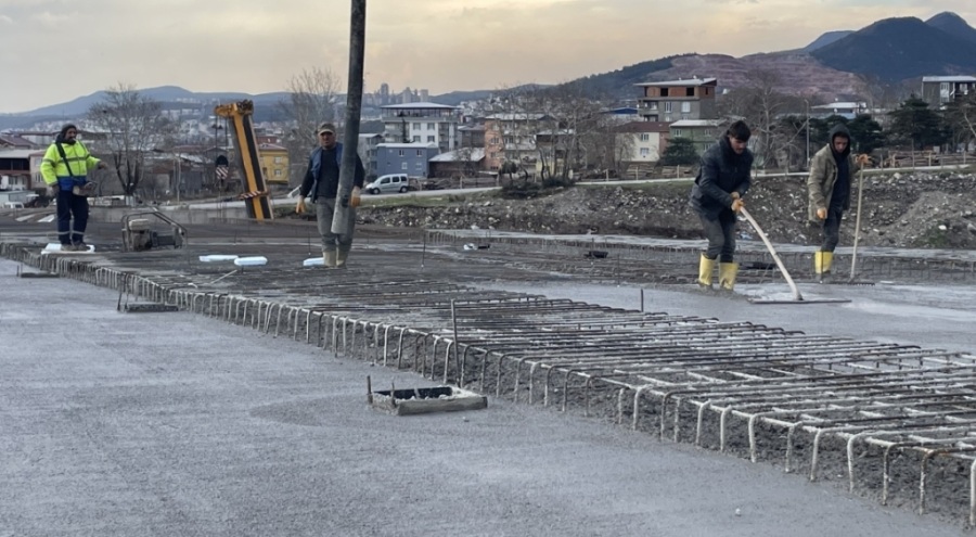 Balıkdere Köprüsü'nde çalışmalar devam ediyor