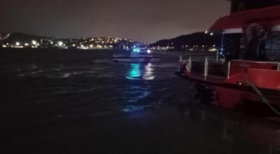 Fotoğraf çekilirken denize düştü