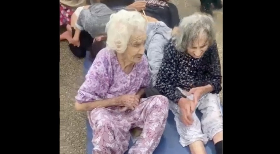 Malatya'da bakımevi önünde yardım çağrısı